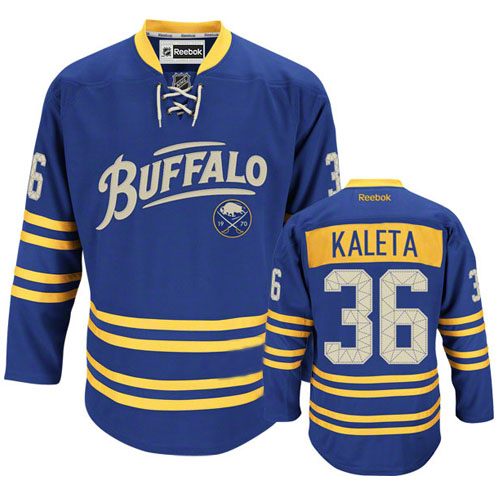 Buffalo Sabres 36 Patrick Kaleta Light Blue 40th Mens NHL Hockey Jersey With Safe Shipping